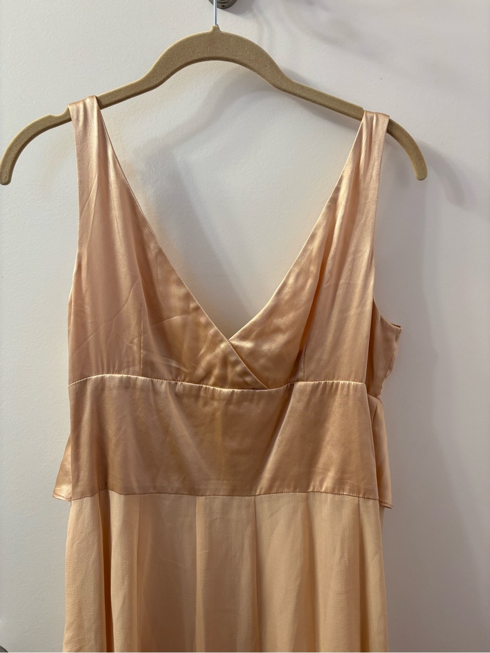Maggie London 100% Silk Chiffon Dress Sz 10 Y2K 90s Cottagecore - Picture 8 of 9